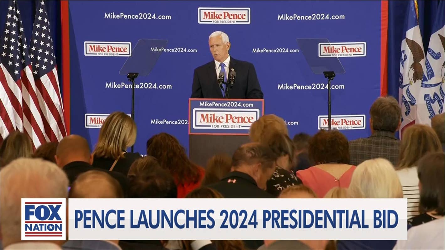 Mike Pence Democracy 2025 Season 1, Episode 1, "Mike Pence Launches